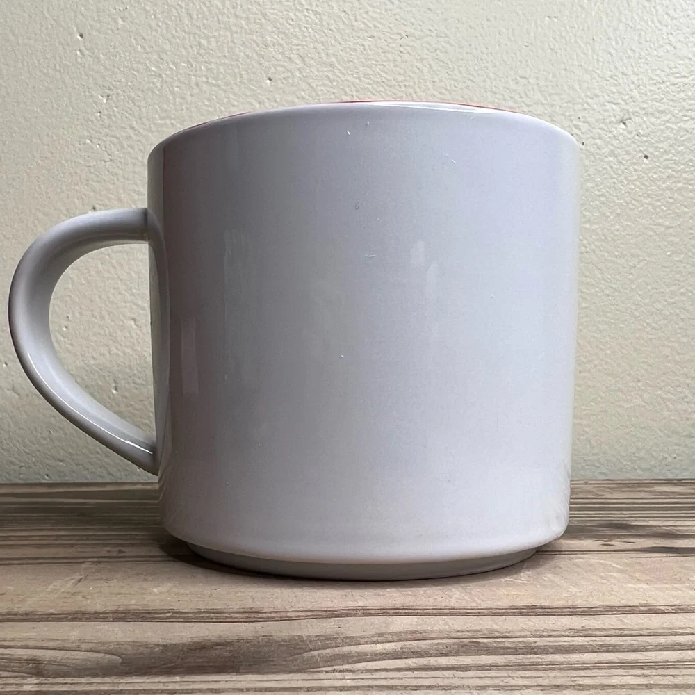 Timothy Goodman West Elm coffee cup mug new limited collaboration red